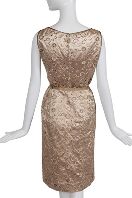 Lot 69 - A Gabrielle Chanel haute couture embroidered silk skirt suit, 1959