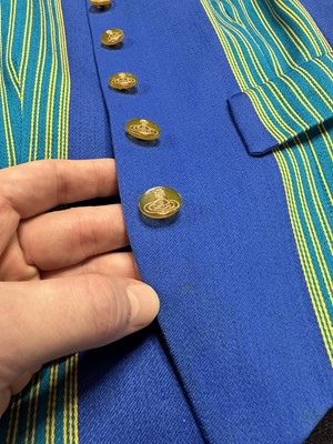 Lot 329 - A good Vivienne Westwood armour ensemble, 'Time Machine' collection, Autumn-Winter 1988-89