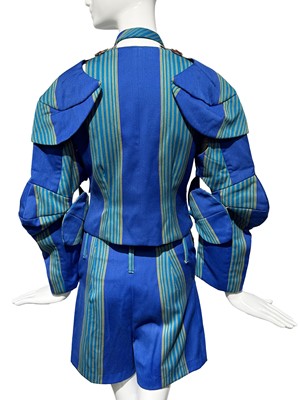 Lot 329 - A good Vivienne Westwood armour ensemble, 'Time Machine' collection, Autumn-Winter 1988-89
