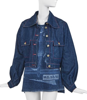 Lot 232 - Two Vivienne Westwood tops, 'Always on Camera ' collection, Autumn-Winter 1992-93