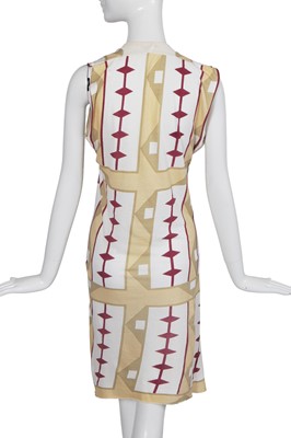 Lot 352 - A Westwood/McLaren 'Navajo' print tunic dress, 'Savage' collection, Spring-Summer 1982