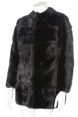 Lot 76 - A Givenchy black mink jacket, Boutique...