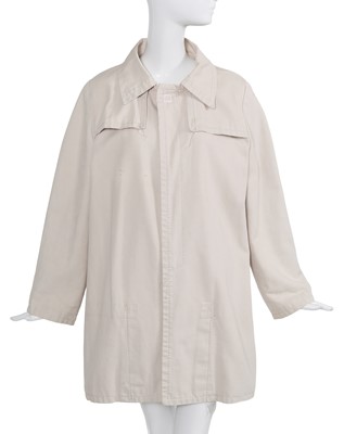 Lot 220 - A Maison Martin Margiela ecru duck canvas 'dolls' coat, Spring-Summer 1999