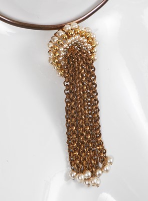 Lot 85 - A Madame Grès choker necklace, 1970s