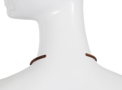 Lot 85 - A Madame Grès choker necklace, 1970s