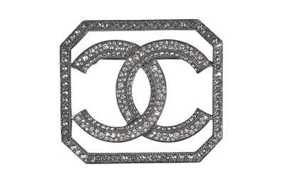 Lot 10 - A Chanel by Karl Lagerfeld rhinestone brooch, Autumn-Winter 2017-18