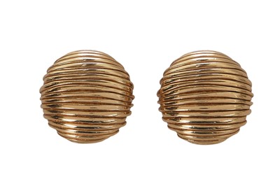 Lot 256 - A Christian Dior by Henkel & Grosse gold tone 'Maasai' demi-parure, 'In a Boudoir Mood' collection, Spring-Summer 1998