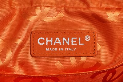 Lot 23 - A Chanel Cambon beige calfskin camera bag, 2005-06