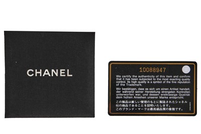 Lot 23 - A Chanel Cambon beige calfskin camera bag, 2005-06