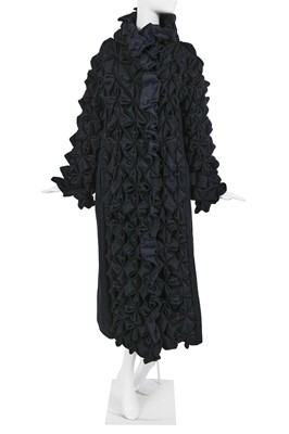 Lot 207 - An Issey Miyake by Naoki Takizawa steel-grey 'Origami' coat, Autumn-Winter 2001-02