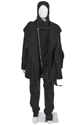 Lot 98 - A Rick Owens men's black ensemble, circa 2009