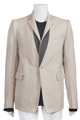 Lot 55 - A Carol Christian Poell men's blazer and sweater ensemble, 'B-Sides' collection, Autumn-Winter 2006-07