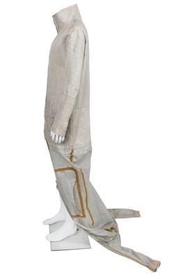 Lot 37 - A fine and rare Carol Christian Poell men's garment-tanned perforated kangaroo leather coat, '00 Off Scene' collection, Spring-Summer 2008