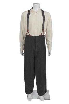 Lot 106 - A Paul Harnden men's grey wool suit, 2000s