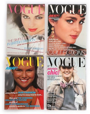 Lot 71 - British Vogue, Jan 1980-Sept 1993, a complete...