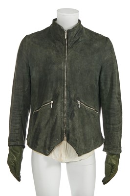 Lot 107 - A Paul Harnden men's suede and cotton ensemble, 2000s