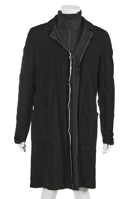Lot 88 - A Carpe Diem men's coat and sweater ensemble, 2005