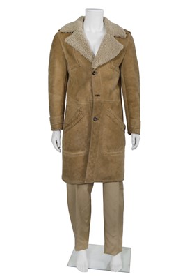 Lot 114 - Lee McQueen's Gucci by Tom Ford tan shearling coat, circa 2000
