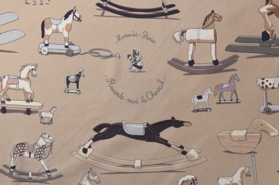 Lot 138 - An Hermès 'Fairytales' silk scarf designed by...