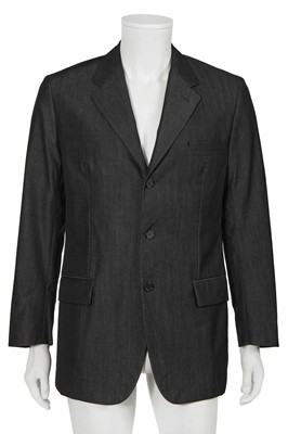 Lot 123 - Lee McQueen's Prada grey wool blazer, late 1990s