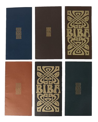 Lot 194 - Six Biba catalogues, 1968-69, with enclosed...