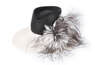 Lot 294 - Six hats, including Philip Treacy two-tone...