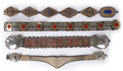 Lot 297 - An interesting group of belts, 1980s-modern,...