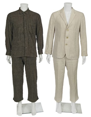 Lot 20 - Two Issey Miyake men's suits, 2000s-2010s