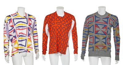 Lot 14 - Three Vivienne Westwood printed cotton jersey 'Pirate' shirts, 2000s