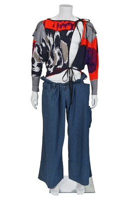 Lot 17 - A Vivienne Westwood men's cotton and viscose ensemble, 2000s