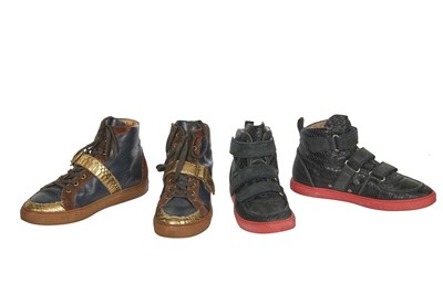 Lot 19 - Two pairs of Vivienne Westwood men's trainers, 2000s