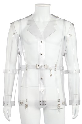Lot 145 - A rare Jean Paul Gaultier clear vinyl cage jacket, circa 1991
