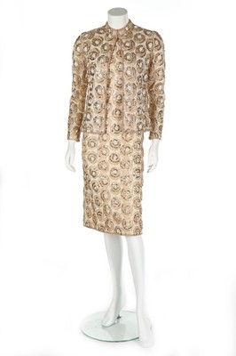 Lot 197 - A Chanel couture evening ensemble, 1972,...