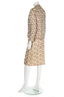 Lot 197 - A Chanel couture evening ensemble, 1972,...