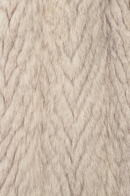 Lot 5 - A JOS Fourrures arctic fox fur cape, 1970s,...