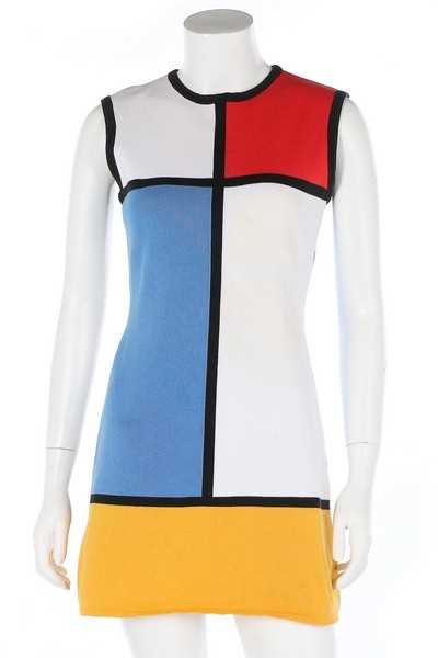 Lot 313 - An Yves Saint Laurent Rive Gauche 'Mondrian'...