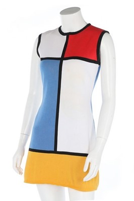 Lot 313 - An Yves Saint Laurent Rive Gauche 'Mondrian'...