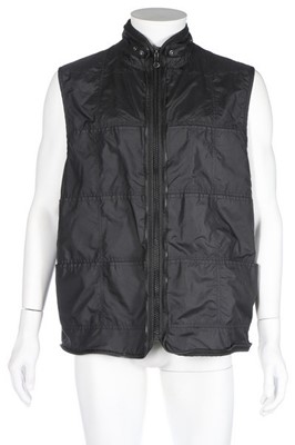 Lot 324 - A rare Hussein Chalayan man's black zippered...