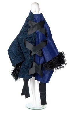 Lot 367 - A Comme des Garçons conical coat, 'Blue Witch'...