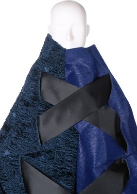 Lot 367 - A Comme des Garçons conical coat, 'Blue Witch'...