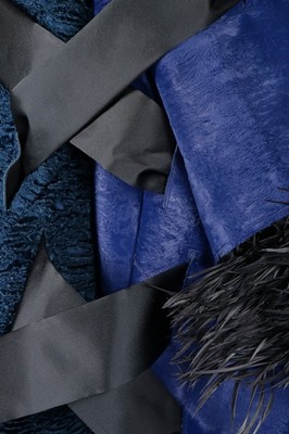 Lot 367 - A Comme des Garçons conical coat, 'Blue Witch'...