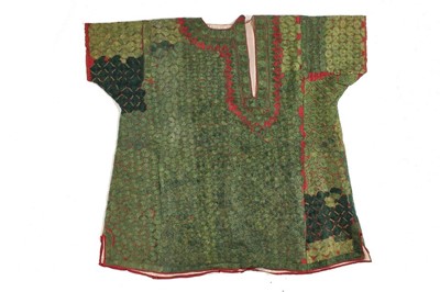 Lot 359 - A finely-embroidered silk tunic, Sindh,...