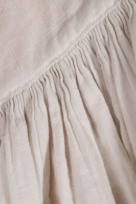 Lot 120 - A rare cotton powdering robe, probably...