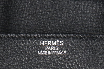 Lot 13 - An Hermès black togo leather Birkin, 2005,...