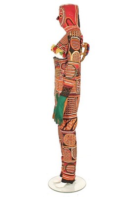 Lot 371 - A rare Igbo Spirit Dance outfit, Nigeria,...
