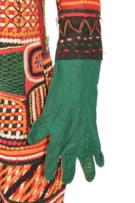 Lot 371 - A rare Igbo Spirit Dance outfit, Nigeria,...