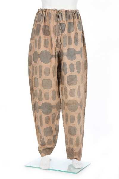Lot 153 - A pair of Tartar trousers, designed by...