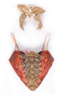 Lot 159 - Margot Fonteyn's bodice from 'Firebird', for...