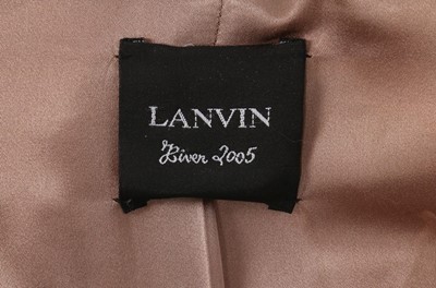 Lot 18 - A Lanvin champagne-coloured mink evening...