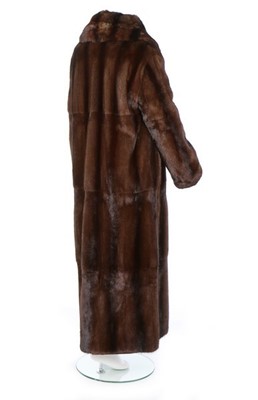 Lot 20 - A fine Fendi brown mink coat, labelled,...
